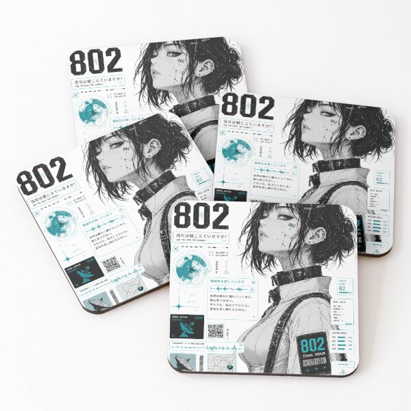 Item preview, Echo 802 Cyberpunk Anime designed and sold by NordenPosters.