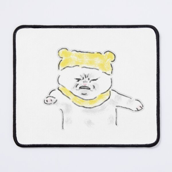 Item preview, Funny Crying Cat in Yellow Hat Art designed and sold by raun.draw.
