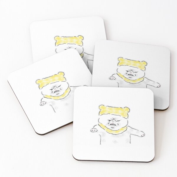 Item preview, Funny Crying Cat in Yellow Hat Art designed and sold by raun.draw.