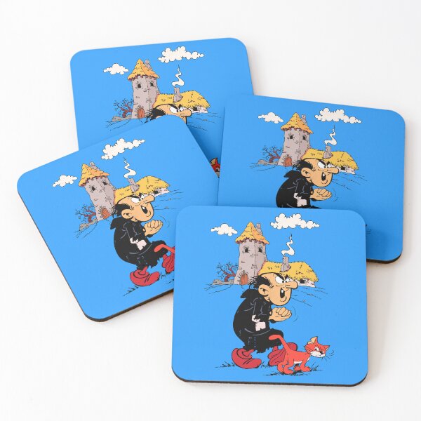 Item preview, Gargamel and Azrael - Classic Cartoon Villian Duo designed and sold by ZERO-MIND.