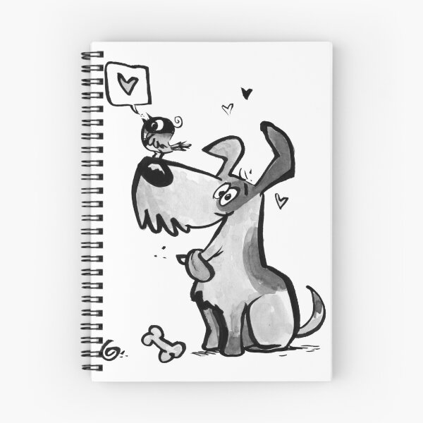 Item preview, Dog and a Loving Bird designed and sold by Grasdal.