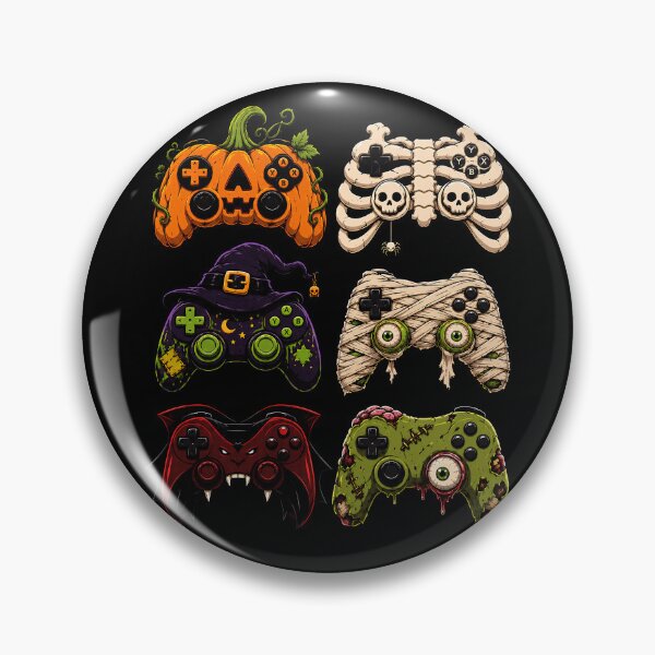 Item preview, Spooky Gaming Controllers for Halloween Lovers designed and sold by rafaeltto.