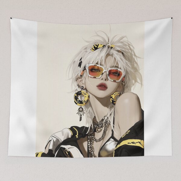 Item preview, Punk Girl Pop Art designed and sold by bellalee914.