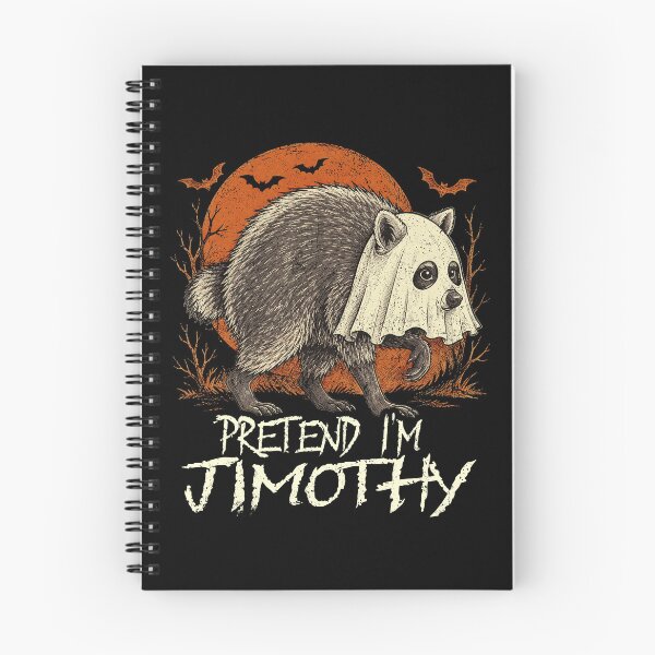 Item preview, pretend i'm jimothy Jimothy Raccoon Halloween Spooky Season designed and sold by watanabeee.