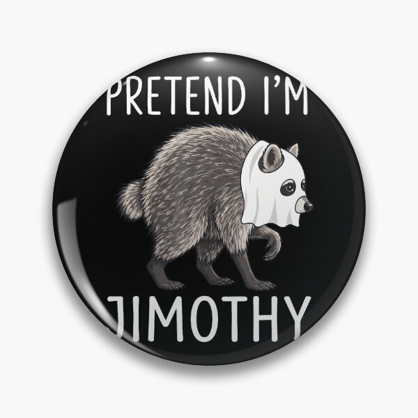 Artikelvorschau, Jimothy Halloween-Kostüm. Stell dir vor, ein Waschbär, lustiges Meme entworfen und verkauft von ripgoatclothing.