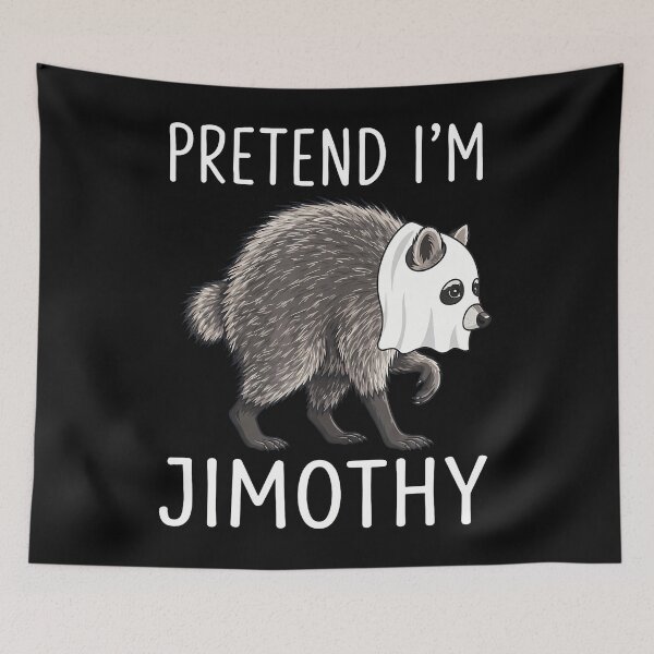 Item preview, Jimothy Halloween Costume Pretend I39M A Raccon Funny Meme designed and sold by ripgoatclothing.