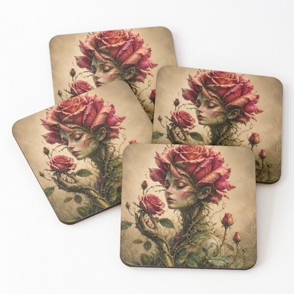 Item preview, Rose personified — guardian of the secret garden designed and sold by Axokris.