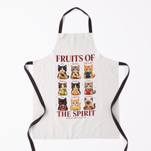 Item preview, Kittens Fruits Of Spirit Christian Cats Bible Verse Faith designed and sold by ripgoatclothing.