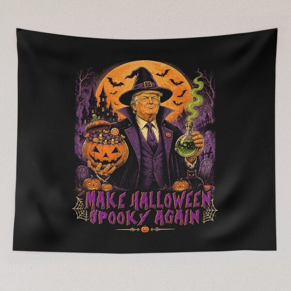 Item preview, make halloween spooky again funny Trump  designed and sold by watanabeee.