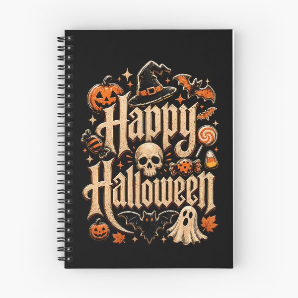 Item preview, Happy Halloween Festive Design for Spooky Vibes designed and sold by rafaeltto.