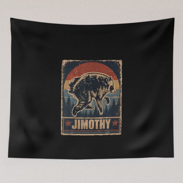 Item preview, Retro Vintage Jimothy Raccoon Feral Meme designed and sold by ChaosColorCo.
