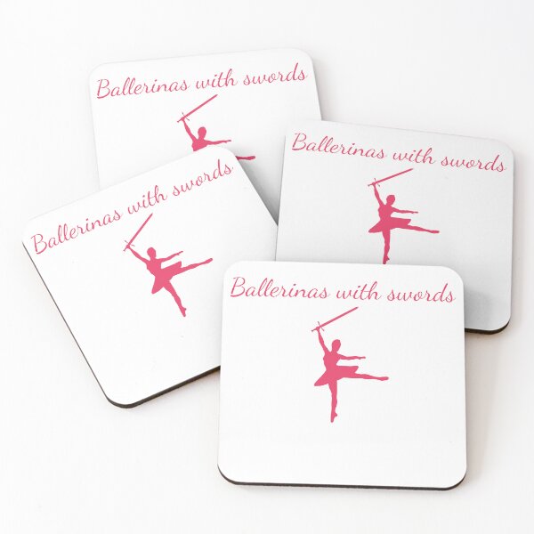 Item preview, Ballerinas with swords- Pink Version designed and sold by SlimyFish.