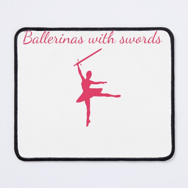 Item preview, Ballerinas with swords- Pink Version designed and sold by SlimyFish.