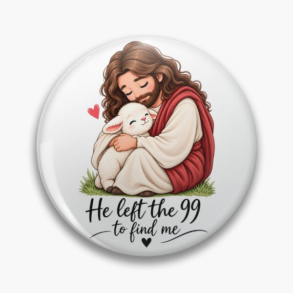 Item preview, He Left the 99 to Find Me - Christian Lost Sheep designed and sold by oumayma mokrane.