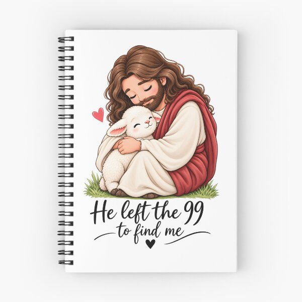 Item preview, He Left the 99 to Find Me - Christian Lost Sheep designed and sold by oumayma mokrane.