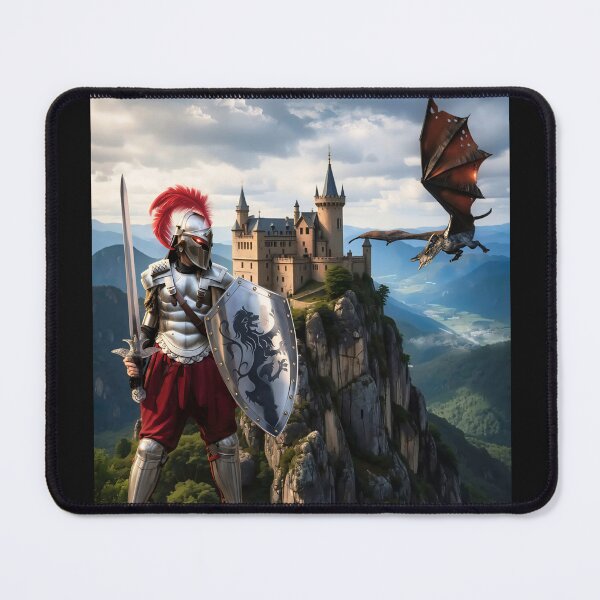 Item preview, The Dragon Slayer designed and sold by Tripp Art Studio.