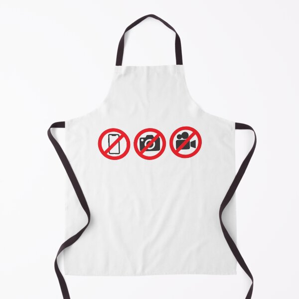 Item preview, No Phone No Camera No Video Recording Sign Sticker designed and sold by VectorForge Studio.
