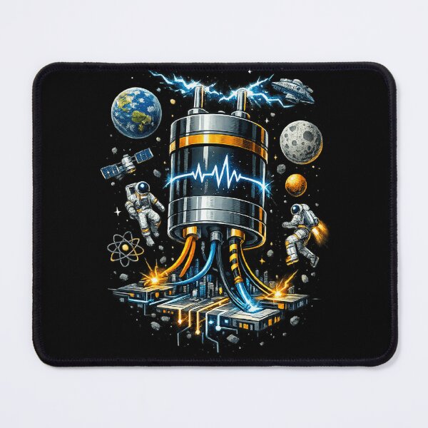 Item preview, Sci Fi Quantum Capacitor Core Space Development Tech Art designed and sold by Shakhbata-1.