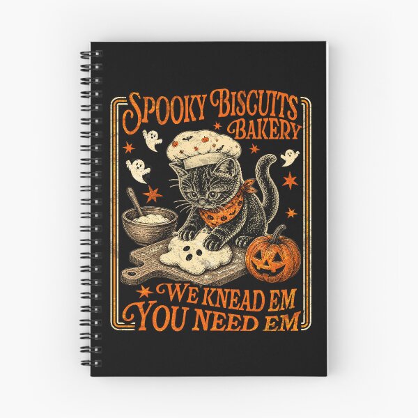 Item preview, Spooky Halloween - Kitty Biscuits We Knead Em You Need Em designed and sold by watanabeee.