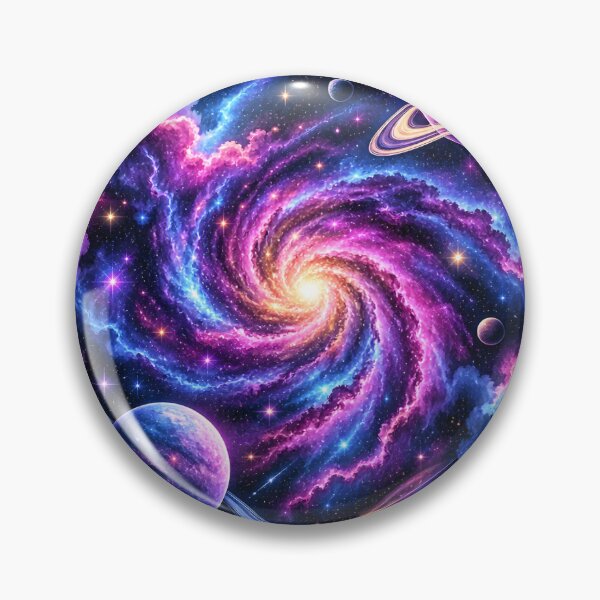 Item preview, Cosmic Galaxy Nebula T-Shirt | Purple Space Aesthetic Tee designed and sold by ASTROVIA .