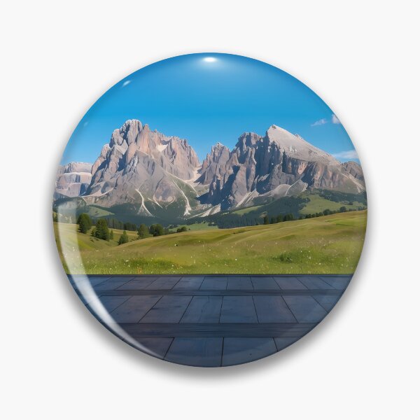 Item preview, Hanok Window to the World: Italian Dolomites Alpine Peaks & Meadows | Fine Art Print designed and sold by SOOstudio73.