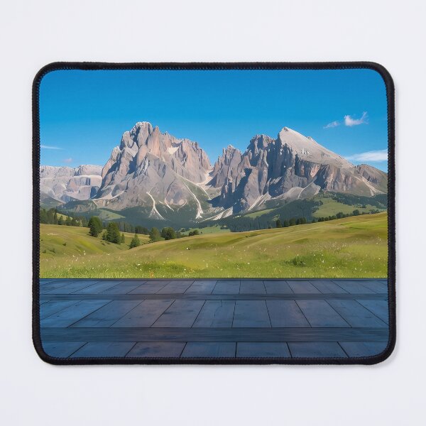 Item preview, Hanok Window to the World: Italian Dolomites Alpine Peaks & Meadows | Fine Art Print designed and sold by SOOstudio73.