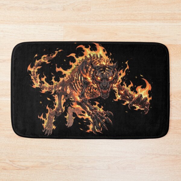 Item preview, Undead Hellfire Tiger designed and sold by Villain Vault.