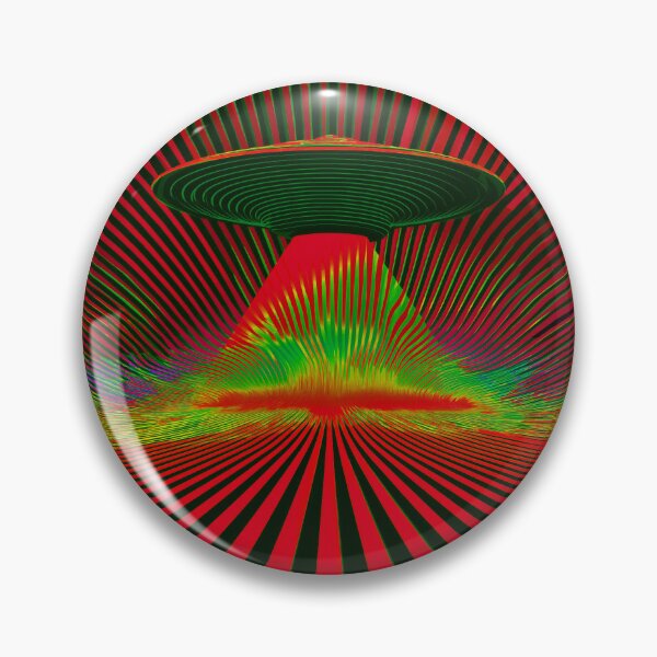Artikelvorschau, UFO Unheimlicher Weltraum – Weirdcore – Doomcore – Dunkler Weltraum in Cosmic Red entworfen und verkauft von ✨nightvrld.