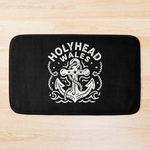Item preview, Holyhead Wales Cute Anchor Nautical Boating designed and sold by ripgoatclothing.