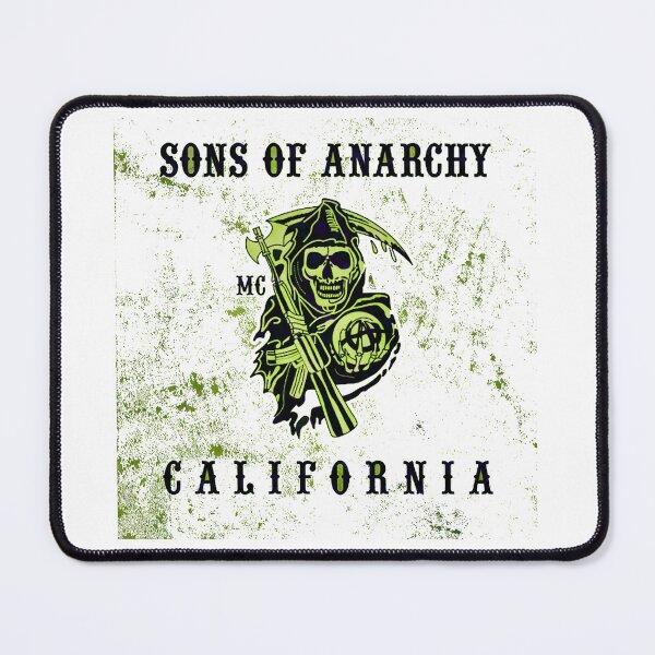 Item preview, Sons of Anarchy California Grim Reaper Skull Vintage Biker designed and sold by ReginaSeidman.