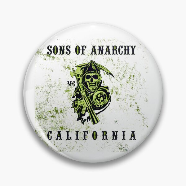 Item preview, Sons of Anarchy California Grim Reaper Skull Vintage Biker designed and sold by ReginaSeidman.