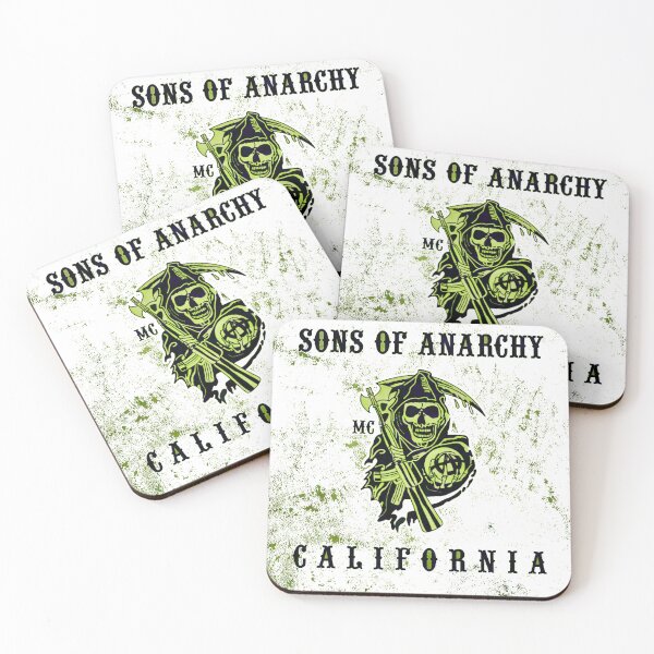 Item preview, Sons of Anarchy California Grim Reaper Skull Vintage Biker designed and sold by ReginaSeidman.