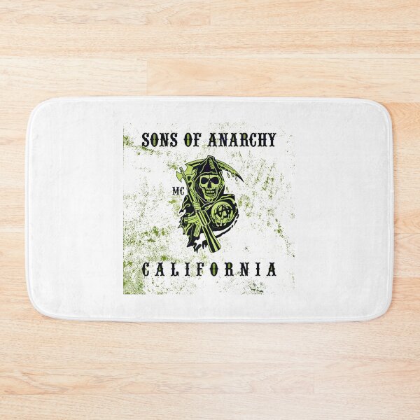 Item preview, Sons of Anarchy California Grim Reaper Skull Vintage Biker designed and sold by ReginaSeidman.