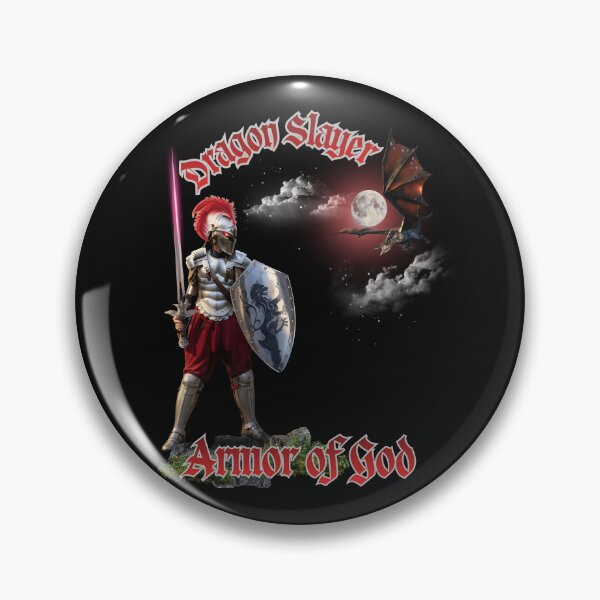 Item preview, Armor of God Dragon Slayer designed and sold by Tripp Art Studio.