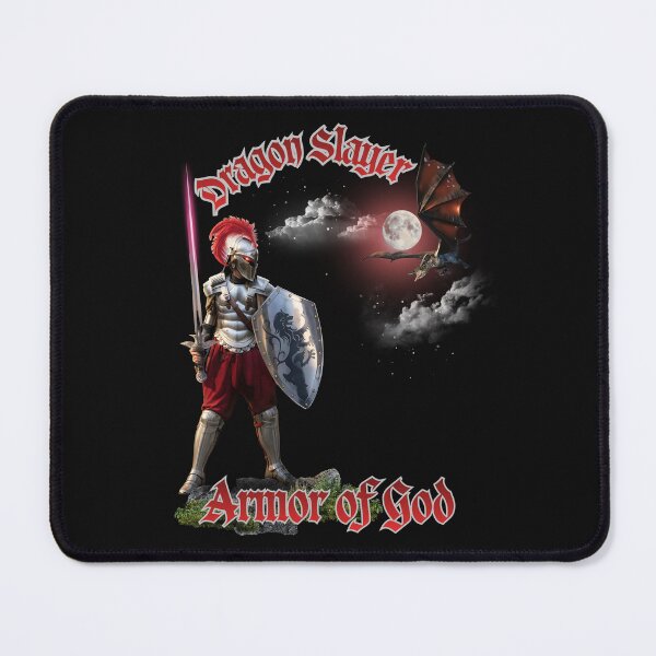 Item preview, Armor of God Dragon Slayer designed and sold by Tripp Art Studio.