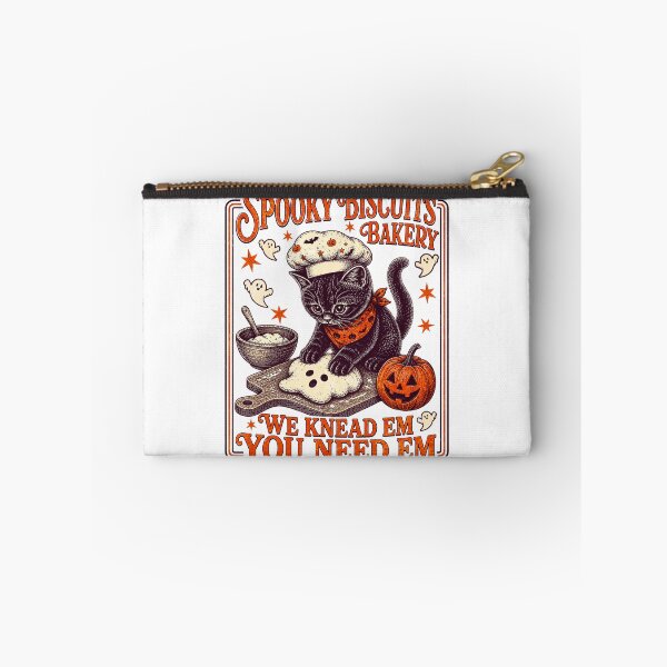 Item preview, Spooky Halloween - Kitty Biscuits We Knead Em You Need Em designed and sold by watanabeee.