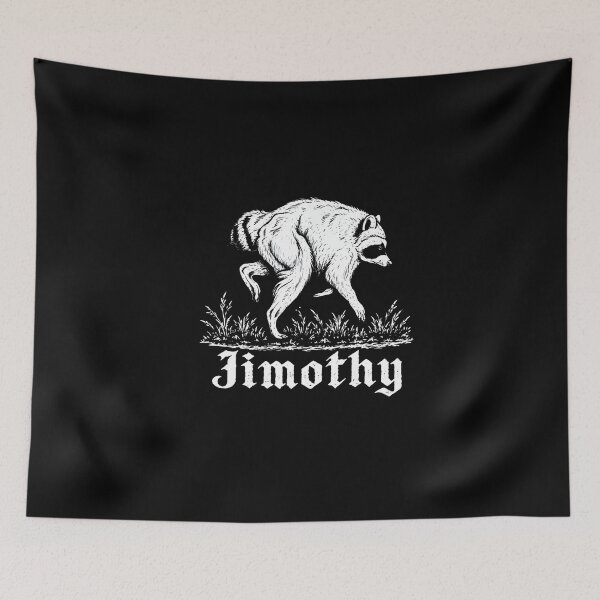 Item preview, Team Jimothy Raccoon Funny Meme Animal Humor designed and sold by ChaosColorCo.