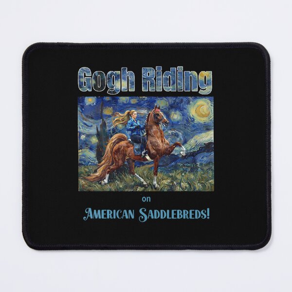 Item preview, Gogh Riding On American Saddlebreds designed and sold by ripgoatclothing.