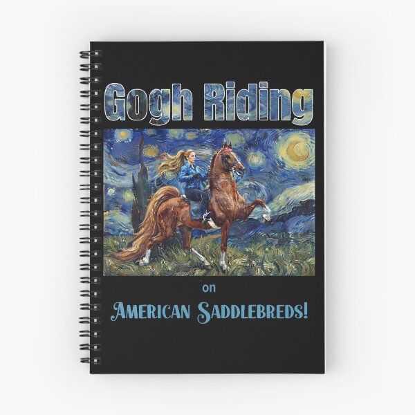 Item preview, Gogh Riding On American Saddlebreds designed and sold by ripgoatclothing.