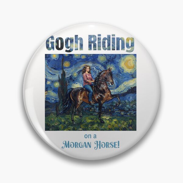 Item preview, Gogh Riding On A Morgan Horse designed and sold by ripgoatclothing.