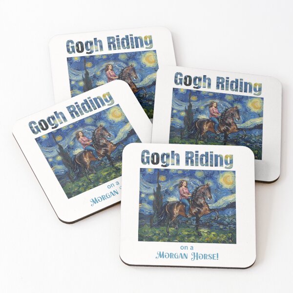 Item preview, Gogh Riding On A Morgan Horse designed and sold by ripgoatclothing.
