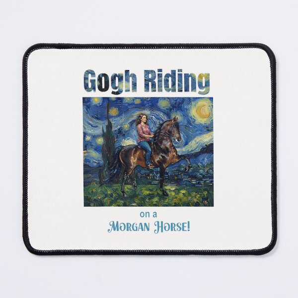 Item preview, Gogh Riding On A Morgan Horse designed and sold by ripgoatclothing.
