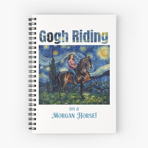 Item preview, Gogh Riding On A Morgan Horse designed and sold by ripgoatclothing.
