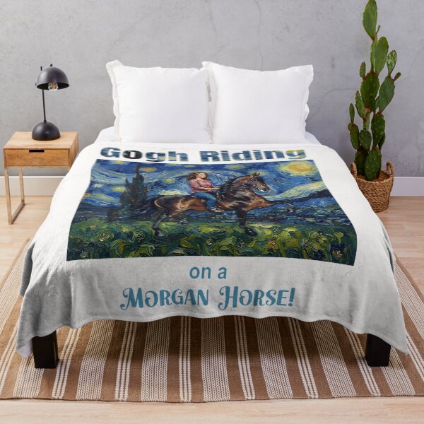 Item preview, Gogh Riding On A Morgan Horse designed and sold by ripgoatclothing.