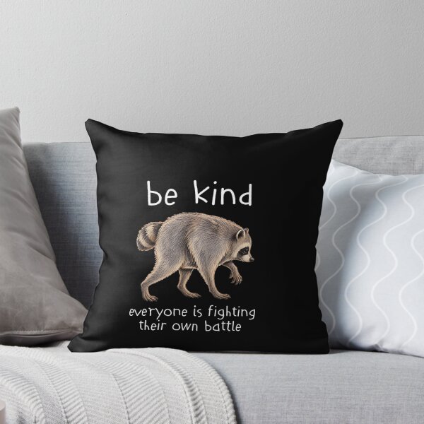 Item preview, Be Kind Jimothy Viral Raccoon Meme Humor designed and sold by ChaosColorCo.