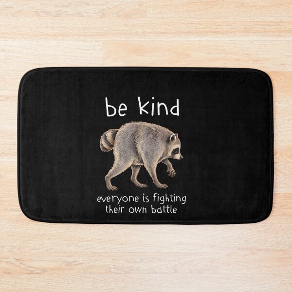 Item preview, Be Kind Jimothy Viral Raccoon Meme Humor designed and sold by ChaosColorCo.