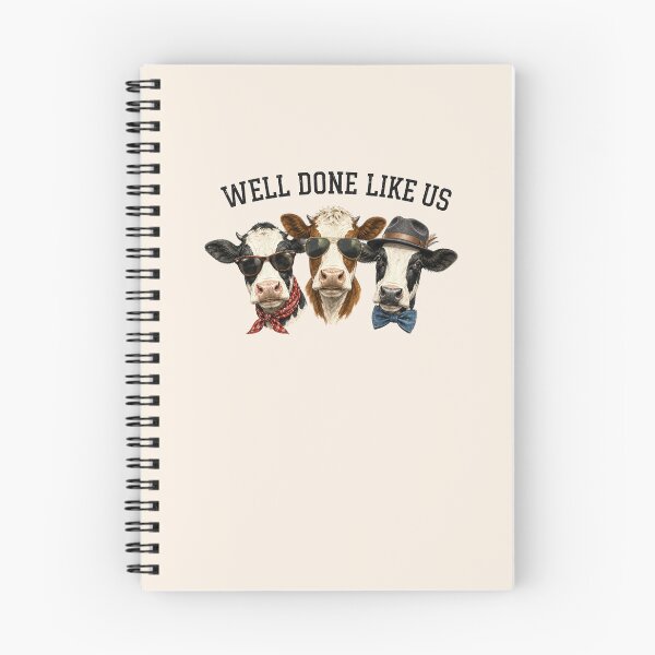 Item preview, Well Done Like Us Funny Cool Cows Western designed and sold by Yellowriversss.