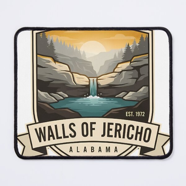 Item preview, Walls of Jericho Alabama designed and sold by DetourDgn.