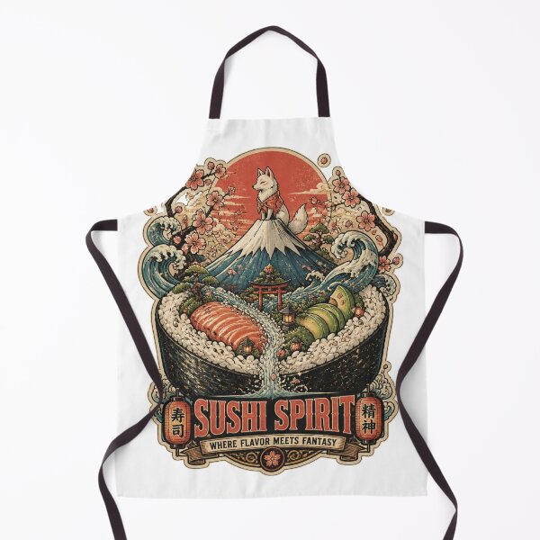 Item preview, Sushi Spirit – Japanese Fantasy Food Art designed and sold by Cavalier-org.