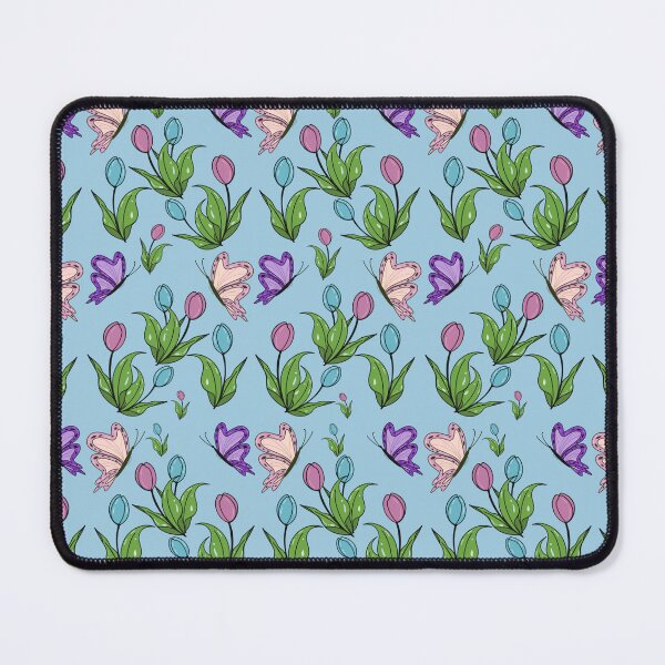 Item preview, Cute Tulips And Butterfly Patterns  designed and sold by LifeTU.